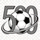 足球500比分网官方Logo，绿色足球图标配白色文字